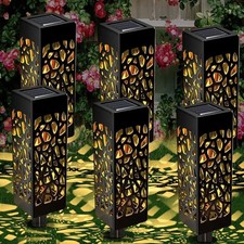 6er LED Solar Laterne