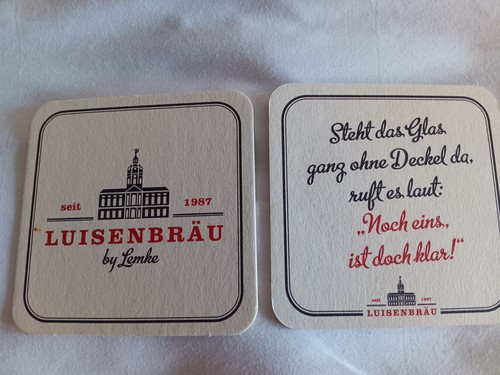 Brandneu rar bierdeckel - rar:,