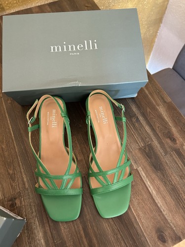 Minelli sandaletten grün - sandaletten,