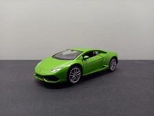 Welly Lamborghini Huracan grün Modellauto mit Rückzugmotor 