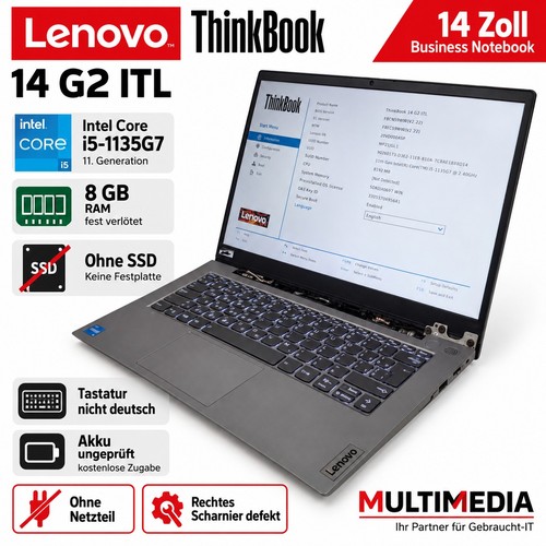 Lenovo thinkbook itl - 14,
