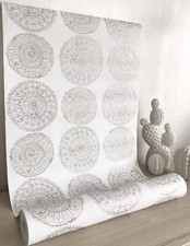 5 Rollen Vlies Tapete Ornament