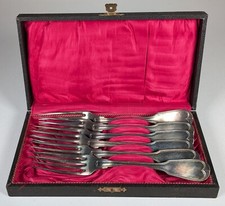 6 Speise-Gabeln, versilbert