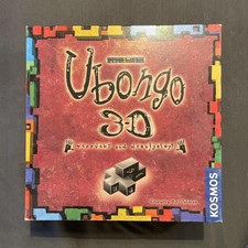 Ubongo 3D - Kosmos Gesellschaftsspiel 2009 Neuwertig! Vollständig Holz Material