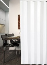 TrendLine Falttür weiß 88 x 205 cm Raumtrennung Schiebetür Faltwand