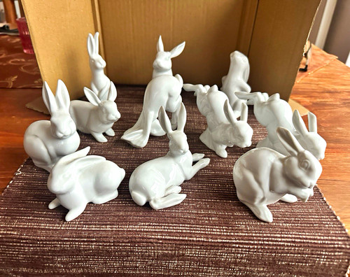 Fürstenberg hasen figuren - 11, hasen-figuren