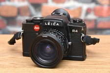 LEITZ Leica R4 analoge Spiegelreflex Kamera 1981 + Tamron 28-50mm 1:3,5 Objektiv