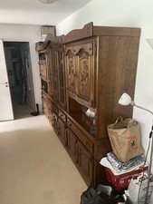 Schrankwand Massiv (Siehe sehr