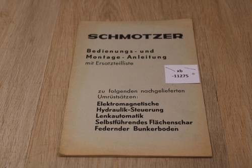 Schmotzer roder umrüstsätze - schmotzer,