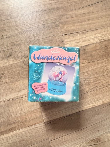 Vintage diddl schneekugel - vintage,