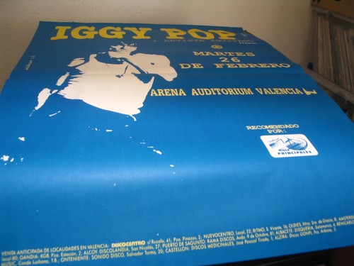 Iggy pop large original - iggy, poster