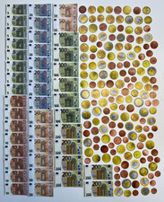 Spiel-, Rechengeld, Papiergeld, Kaufladen, Euro, Scheine und Münzen, NEU!  XXL!