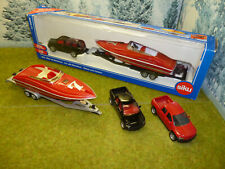 SIKU 2543 Toyota mit Speedbooten Set 2x Pick-Up & Boot Zusatzmodelle 1:55 OVP !