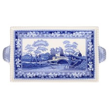 Tablett mit Griffen Spode