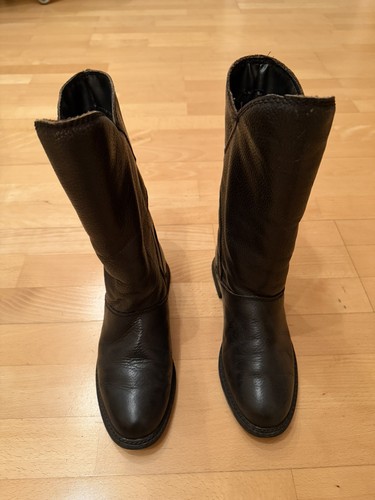Vintage stiefel echtleder - stiefel, gr