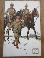 Postkarte Reiter Ulanen