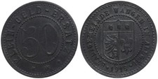 Deutschland - Stadtgemeinde Wangen im Allgäu 50 Pfennig 1918 - Kleingeldersatz