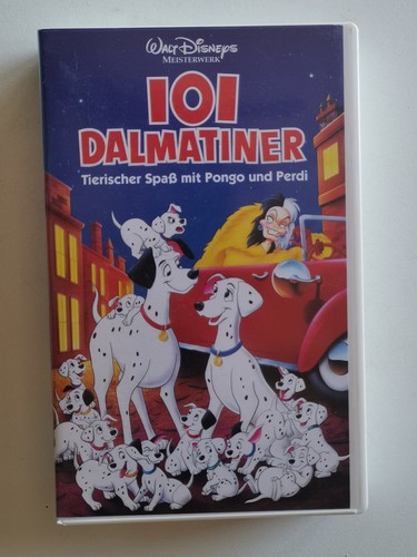 101 dalmatiner vhs - 101, disney