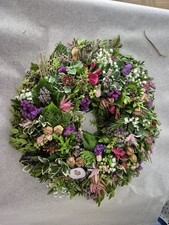 Kranz DEKO Rosa Weiß pink