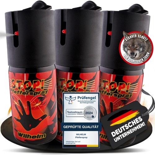 Wilhelm pfefferspray 40 ml - 3,