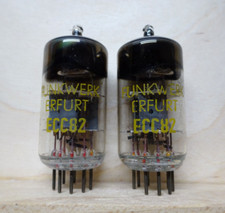 ECC82 RFT | matched pair | über 100 % ✅ | NOS | disk getter | Tube Röhre