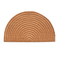 Fußmatte Schmutzfangmatte Fußabtreter Türmatte Kokosmatte Kokosmatte halbrund