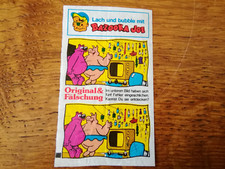 Bazooka Joe Kaugummi Sammelbild Vintage Original & Fälschung 1970er Rarität
