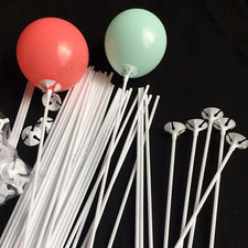 Luftballons Sticks Tassen