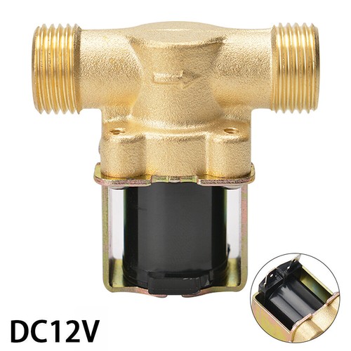 Magnetventil messing 12v - magnetventil, 1/2"