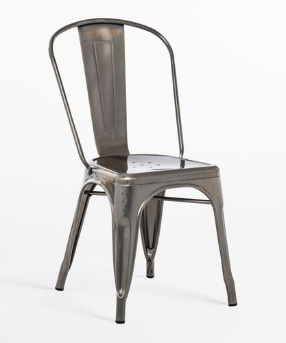 Stapelstuhl aus metall - stapelstuhl,