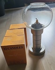Föhl Kerzenständer  aus  Glas mit 11 Kerzen sehr alt.