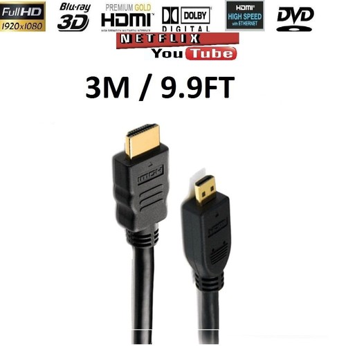 Gold 1080p mikro hdmi - gold,