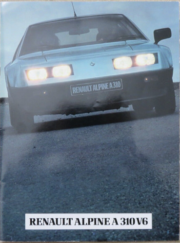 Renault alpine 310 - renault,