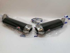 Paar Endschalldämpfer Racing für Ducati 848/1098/1198 Code 96116107B