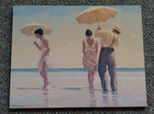 VERRÜCKTE HUNDE Jack Vettriano Bild Klassiker Deko 31x40cm