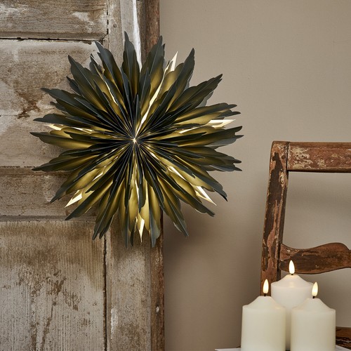 Papierstern eisblume - papierstern,