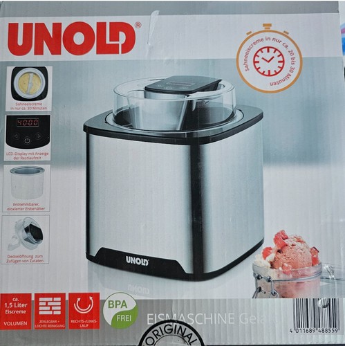 Unold 48855 eismaschine gelato - unold,