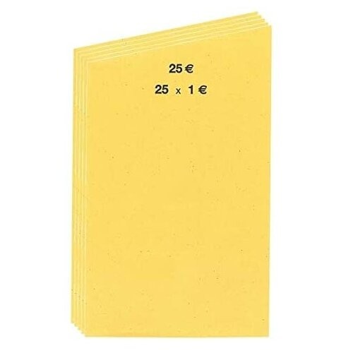 Euro münzrollenpapier - 1,