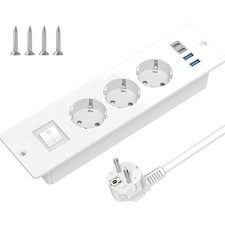 Steckdosenleiste mit USB C, 3