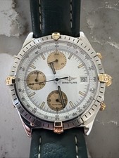 Breitling Two-Tone White Dial