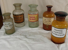 Apothekerflasche 5 Stück