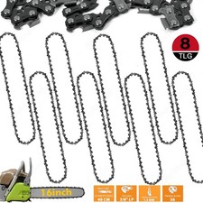 8x Sägekette 16" 40cm 56TG