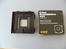 Kaiser Buchbildbühne System-V 4371 für Dias 5x5 cm Negative carrier for slides