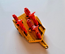 Matchbox Two-Pack 21 & 31  Motorcycle Trailer gelb rote Bikes 