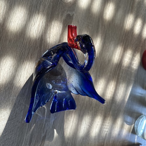 Schwan glasschale murano glas - schwan,