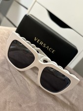 Versace Damen Sonnenbrille Weiß