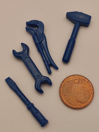 Playmobil werkzeug blau - x,