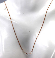 Genuine 18ct 18K 750 Rose Gold