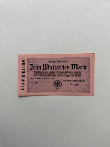 Deutsches inflationsgeld 1923 - inflationsgeld,