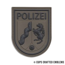 3D Rubber Patch Polizei NRW